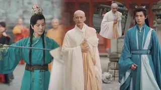 The demon monk was injured by a scheming man, and Xiao Se scared him away as soon as he appeared