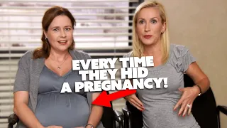 Every Time They Hid An Actor's Pregnancy on The Office US | Comedy Bites