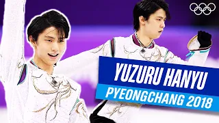 🇯🇵 Yuzuru Hanyu's Amazing Performance at Pyeongchang 2018! ⛸🥇