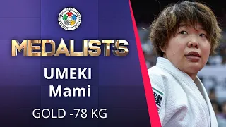 UMEKI Mami Gold medal Judo Osaka Grand Slam 2019