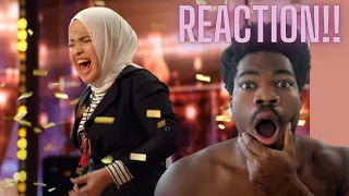 First Time Hearing Putri Ariani receives the GOLDEN BUZZER Auditions | AGT 2023 (Reaction!)