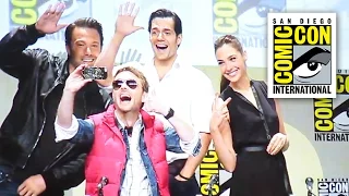 Batman vs Superman Comic Con 2014 - Henry Cavill, Ben Affleck and Gal Gadot