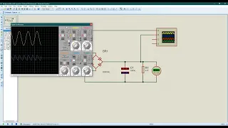 How to Simulate Bridge Rectifier with Resistor and Capacitor Filter Circuit in Proteus 8