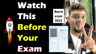 Watch This Before Your Exam | Last-minute tips | Board Exam 2022 | SSC Class 10 | Parth Momaya