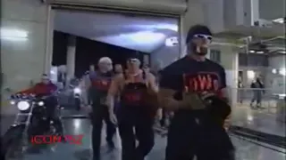 Hulk Hogan NWO with Hells Angels