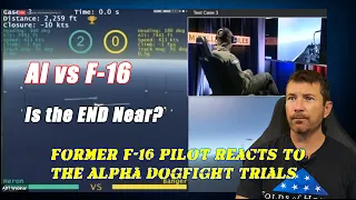 Flawless Victory! AI vs F-16 Pilot - Is The End Near? | DARPA Alpha Dogfights Reaction