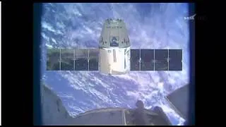 SpaceX Dragon CRS-3 Rendezvous And Grapple NASA TV Coverage