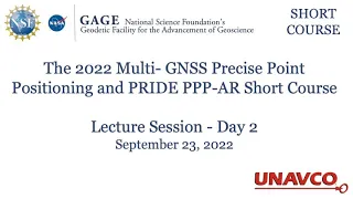 GNSS PPP Course Day 2