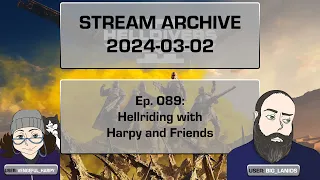 | Ep. 089 | Hellriding with Harpy and Friends | (2024-03-02)