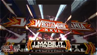 WWE: I Made It (WrestleMania 26 Instrumental Theme) by Kevin Rudolf - DL w. Custom Cover