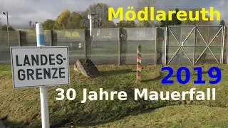 Mödlareuth 1989 / 2019  * DDR GDR * 30 Jahre Mauerfall in "klein Berlin" am Tannbach