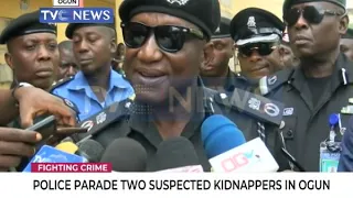 Police parade two suspected kidnappers in Ogun