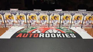 2022 Topps Chrome Baseball Full Case 20 Blaster Box Break 10/17/22