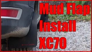 XC70 Mud Flap Install