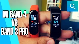 Mi Band 4 VS Huawei Band 3 Pro/Honor Band 4!! COMPARATIVO!!