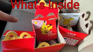 what's inside happy meal? pokemon 25 anniversary