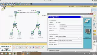 Cisco Packet Tracer Basic Networking - Static Routing using 2 routers