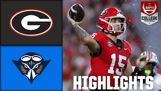 🚨 HUGE FIRST WIN 🚨 UT Martin Skyhawks vs. Georgia Bulldogs | Full Game Highlights