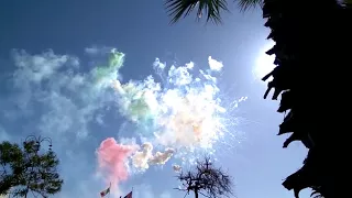 Finale fuoco a Sant'Agata in piazza dei Martiri