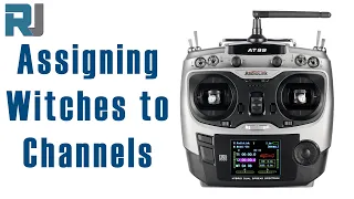 RadioLink AT90 9 channel 2.GHz RC Transmitter: Assigning switches to different channels