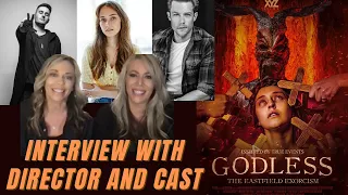 GODLESS: THE EASTFIELD EXORCISM - Interview With Nick Kozakis, Georgia Eyers and Tim Pocock!