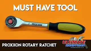 Proxxon rotary ratchet | A must have tool