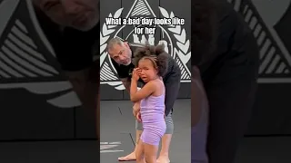 What her bad days look like #athlete #mma #jiujitsu #fatherdaughter #ufc