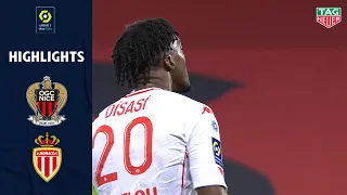 OGC NICE - AS MONACO (1 - 2) - Highlights - (OGCN - ASM) / 2020-2021