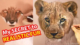 REALISTIC FUR PAINTING - This changed EVERYTHING for me ! MUST SEE