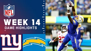 Giants vs. Chargers Week 14 Highlights | NFL 2021