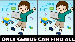 Spot The Difference : ONLY GENIUS CAN FIND ALL [ Find The Difference #14 ] #findthedifference