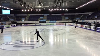 Yuzuru Hanyu Grand Prix Final Barcelona Practice  Dec. 11. 2014