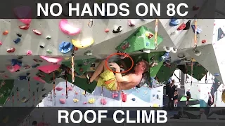 NO HANDS 8C ROOF CLIMB | VLOG #79