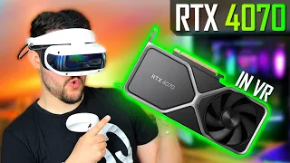 RTX 4070 - How well does it run VR Games?