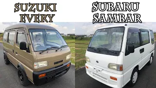 Suzuki Every & Subaru Sambar Kei Van Overview