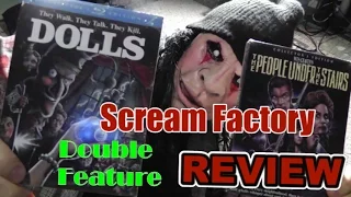 Dolls & The People Under the Stairs (Scream Factory Blu-ray) Review/Unboxing