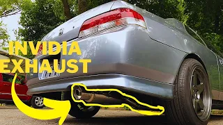 How to install an Inividia N1 exhaust on a Honda prelude (97-01)