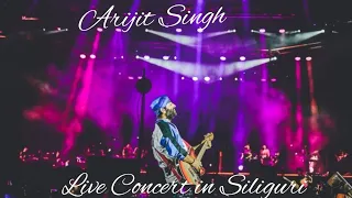 Tujhe Kitna Chahne x Kabhi jo badal barse | Arijit Singh Live Performance | Siliguri | #2023 #music