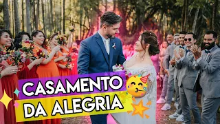 VLOGAO CASAMENTO DA ALEGRIA🎉✨ ENFIM NOSSA FESTA DE CASAMENTO👰🏻‍♀️🤵🏻‍♂️🎉🎊