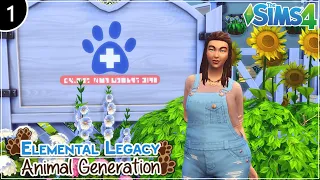 Elemental Legacy Challenge - Animal Generation Part 1 START | The Sims 4 {Streamed June 2, 2022}