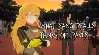 What Yang REALLY Thinks of Raven [Ft. Headphonegal](RWBY Thoughts)