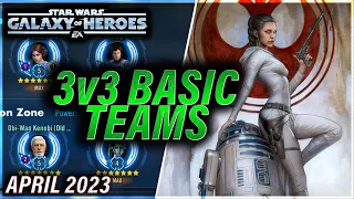 3v3 Basic Teams and current meta explained (April 2023)
