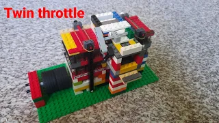 First ever twin throttle lego vacuum engine