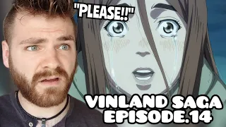 I CAN'T WATCH THIS ANYMORE??!!! | VINLAND SAGA - EPISODE 14 | New Anime Fan! | REACTION