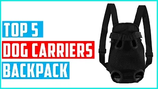 ✅Best dog carriers backpack 2023 | Top 5 Best Dog Carrier Backpacks Review