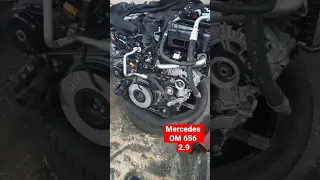двигатель 656 Мерседес 2.9 #mercedes #656
