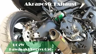 Top 9 Full Exhaust Sound Kawasaki Versys 650 / Akrapovic, Arrow, IXIL, MIVV, LeoVince, Yoshimura