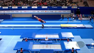 SOEHN Keegan (CAN) M - 2019 Trampoline Worlds, Tokyo (JPN) - Qualification Trampoline R1