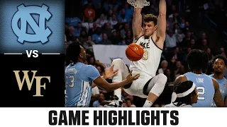 North Carolina vs. Wake Forest Men's Basketball Highlights (2022-23)
