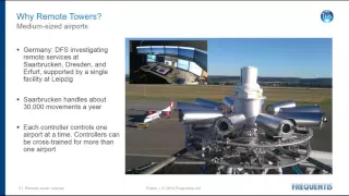 Webinar: Remote virtual towers: Business case, research and practical experience